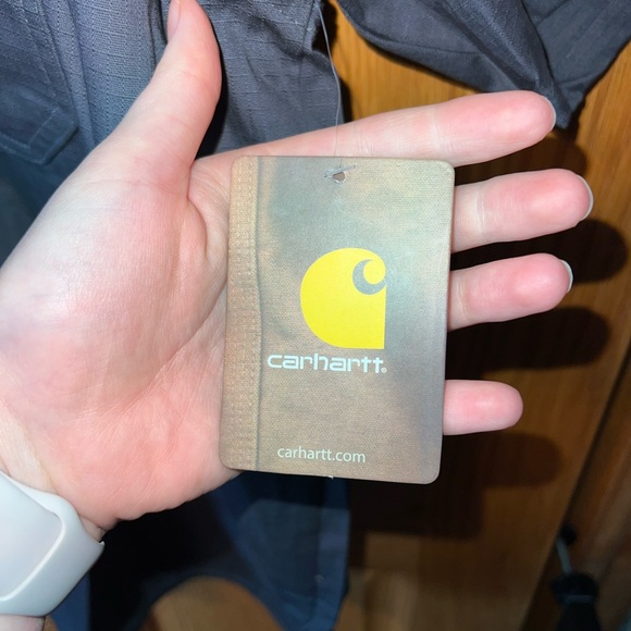 🔗 Mens Carhartt Scrub Top- Grey - Picture 6 of 8